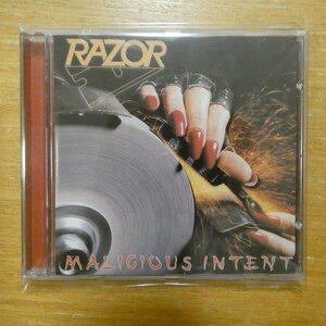 573620011621;【CD/1986年/スラッシュメタル】RAZOR / MALICIOUS INTENT