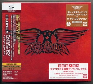 ☆エアロスミス Aerosmith 「グレイテスト・ヒッツ デラックス・エディション+ライヴ・コレクション」 初回生産限定盤 6CD 新品 未開封