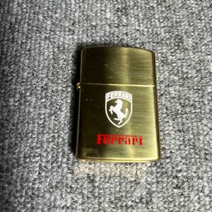 ZIPPO ジッポー　タイプ　フェラーリ　オイルライター　ゴールド