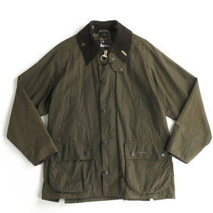 美品◎イングランド製 Barbour バブアー CLASSIC BEDALE オイルドジャケット SYLKOIL オリーブ(C38) ビデイル 2010s