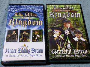 即決VHSビデオ THE ALFEE(アルフィー) Kingdom ビデオパンフレット２本セット