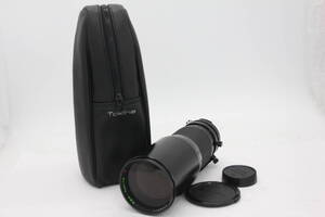 【返品保証】 トキナー Tokina RMC 400mm F5.6 三脚座 前後キャップ ケース付き ニコンマウント レンズ v1828