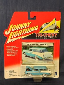 ジョニーライトニング 1/64 56年型 シボレー ノマド トライ ファイブ シェビー JOHNNY LIGHTNING Chevrolet Nomad Tri Five Chevy 