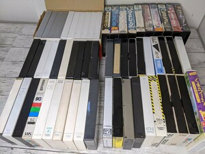 24M05-108N: 【中古　ビデオテープ】 VHS　60本　いろいろまとめて