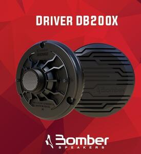 ペアBomber DB200x ドライバー 1インチ ８Ω 150W