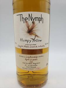 ラフロイグ 21年 1998 Laphroaig ザ ニンフ ハンピーイエロー For ジェイズ・バー池袋 The Nymph Humpy yellow 700ml 58.3%