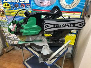 引取限定 中古品 電動工具 HiKOKI ハイコーキ 卓上スライド丸のこ C12RSH 木材加工.切断.ガイドレーザー付 305mmITADRMIDCKV8