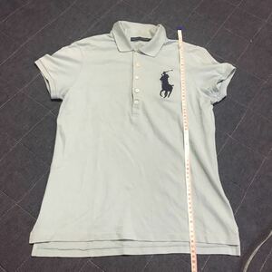 W透 POLO RALPH LAUREN Lサイズ表示　ビッグポニー 半袖 ポロシャツ タイ製