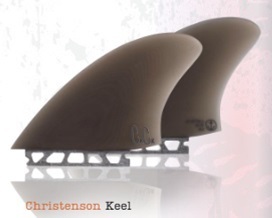 Chris Christenson Keel ST　クリステンソン　ツインフィン　キャプテンフィン　キールフィン　タイラーウォーレン　スキップフライ