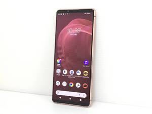 〇SONY ソニー Xperia 5 III SO-53B 128GB ピンク docomo SIMロック解除済 スマートフォン 動作品