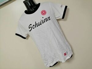 kkaa1879 ■ ユニクロ UT ■ Schwinn シュウィン 自転車 バイク Tシャツ カットソー トップス 白 S