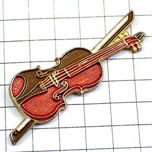ピンバッジ・ヴァイオリン音楽バイオリン楽器◆フランス限定ピンズ◆レアなヴィンテージものピンバッチ