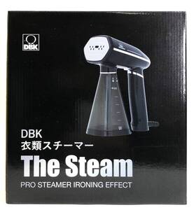 DBK　ディービーケー　衣類スチーマー　The Steam　JS350B　ブラック　未使用品