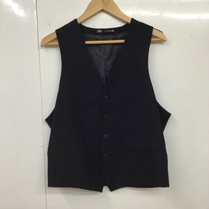 ZARA M ザラ ベスト ベスト ジレ Vest 黒 / ブラック / 10120197