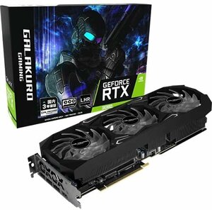 玄人志向 NVIDIA GeForce RTX3080 グラフィックボード GDDR6X 10GB GALAKURO GAMING GG-RTX3080-E10GB/TP/LHR 2022/7~3年保証有