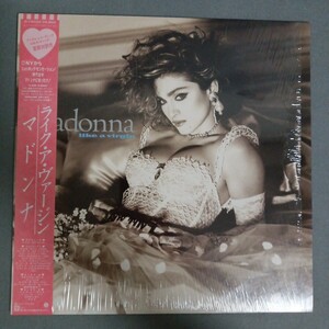 美品　帯付　シュリンク残　Masterdisk刻印　Madonna Like A Virgin LP　P-13033 マドンナ　ライク・ア・ヴァージン