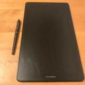 HUION 液タブ KAMVAS 13 ペンディスプレイ GS1331 充電コード付 ※動作未確認