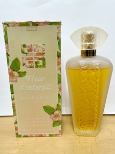 ☆【本州の方限定】GIVENCHY/ジバンシイ Fleur d’interdit オードトワレ 100ml 香水《中古品》☆