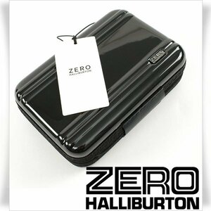 新品1円～★ZERO HALLIBURTON ゼロハリバートン アメニティケース ポーチ ブラック 黒 ポリカーボネート 正規店本物 ◆5747◆