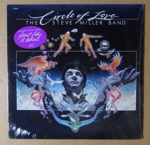 STEVE MILLER「CIRCLE OF LOVE」米ORIG[初回ST規格CAPITOL]ステッカー有シュリンク美品