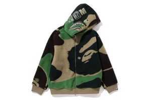 BAPE MEGA ABC CAMO SHARK BOA HOODIE M