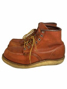 RED WING◆レースアップブーツ/25cm/BRW/レザー/8875