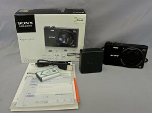 SONY DSC-WX300 Cyber-shot サイバーショット 1820万画素 光学20倍 3.0型 4.3-86ｍｍ f3.5-6.5 ACアダプター バッテリー 中古美品