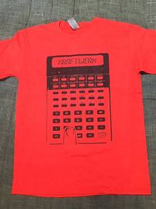 新品M/送料230円/同梱2枚可/ギルダン5.3oz/ クラフトワークKraftwerk/Pocket Calculator/Dentaku電卓/tシャツ