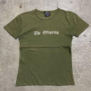 THE OFFSPRING オフスプリング 半袖 Tシャツ オリーブ バンド