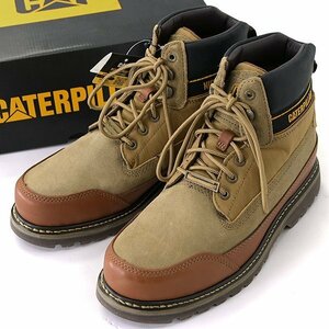 新品 4.2万 ナイジェルケーボン キャタピラー UTAH ユタ ブーツ US9(27.0) 茶 【S22202】 メンズ Nigel Cabourn CATERPILLAR レザー