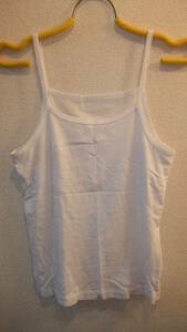 ★ITO YOKADO★レディースキャミソール イトーヨーカ堂　バスト78-86 ホワイトサイズS Ladies camisole tops size S 　USED IN JAPAN