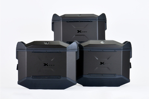 ヘプコ＆ベッカー XCEED 3BOXセット トップケース サイドケース ジェットブラック