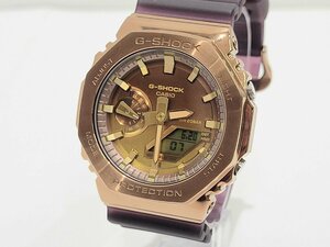 ★CASIO カシオ G-SHOCK 腕時計 GM-2100B-3AJF　クオーツ　デジアナ 20気圧防水 中古 ★004385