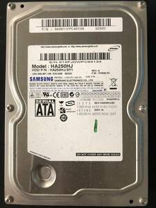 【送料無料】 HA250HJ 【SAMSUNG】 【250GB】 【3.5インチHDD】 【SATA】