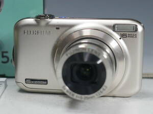 ◆FUJIFILM【FINEPIX JX400】1600万画素 光学5倍 コンパクトデジタルカメラ 元箱・CD-ROM・説明書付属 USED品 富士フィルム