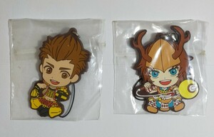 一番くじ 戦国BASARA ラバーストラップ 山中&徳川セット yhcon11-1-H