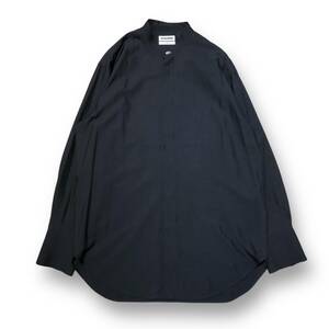 Jil sander THURSDAY P.M. LONG SLEEVE SHIRT BLACK size 39 長袖シャツ サーズデイ P.M. ジル・サンダー 店舗受取可