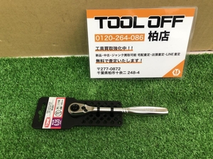 010■未使用品・即決価格■TONE 6.3sq ラチェットハンドル RH2H