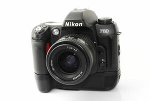 ★実用美品★ ニコン NIKON F80 ボディ + バッテリーグリップ MB-16 + レンズ AF NIKKOR 35-70mm F3.3-4.5 #W37070080