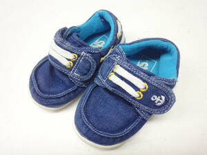 送料無料◎VANS/ヴァンズ■14.0cm■IRIE V2195BABY DNM ベルクロ マジックテープ スニーカー シューズ■BLUE/ブルー/青■#20625MK408_2