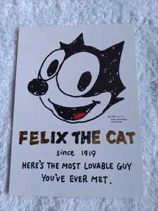 未使用 FELIX THE CAT フィリックス・ザ・キャット はがき カード 1985 F.T.C.P KING FEATURES SYNDICATE 汚れあり 