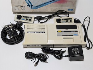 希少★SEGA MARK III★付属品付★セガ マーク3 レトロ ゲーム機★ジョイパッド2個