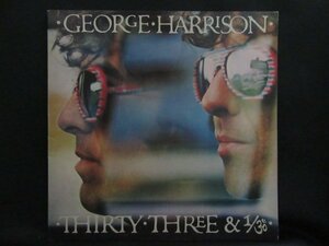 George HARRISON★Thirty Three & 1/3 UK Dark Horse オリジナル