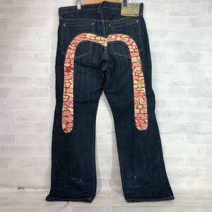 EVISU by SIOTANI BROTHERS エビス 塩谷兄弟 パリ出店記念 エッフェル塔 大黒 デニムパンツ SIZE:W36 L33 インディゴ MU632024061707