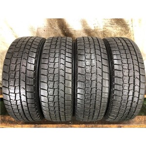 2021年製 9分山 ダンロップ WINTERMAXX WM02 195/65R15 91Q 4本/札幌市手渡し可/中古スタッドレスタイヤ(冬タイヤ) ノア B2_86