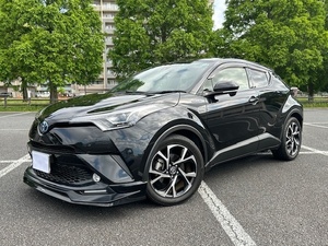 ★平成29年 トヨタ C-HR 美車★ ハイブリッド 1.8 G ブラック ナビ/テレビ/ETC2.0/走行47000km/TRDエアロ/レーダー探知機/屋根付駐車場保管