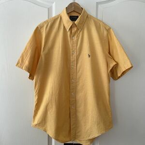 Ralph Lauren Polo country ラルフローレン ポロカントリー 半袖 シャツ S イエロー 黄色 RRL ボタンダウン ポロカン ヴィンテージ M