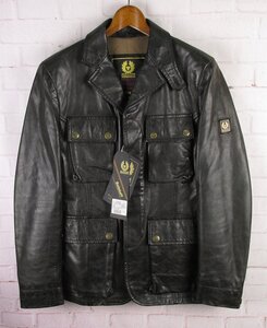 FJ25928 BELSTAFF ベルスタッフ ダグラスブレザー レザージャケット #713585 エイジング加工 アンティークブラック S