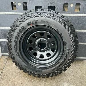 ヨコハマ　ジオランダー　M/T G003 LT 215/75R15 100/97Q 6PR 2020年製　ホイール　PCD114.3 ハブ径約84㍉　5穴　1本