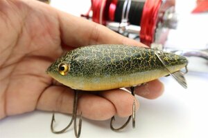 #1900 HEDDON CRAB WIGGLER オールドウッドルアー / ABU RECORD 道楽 ハトリーズ バルサ50 ZEAL ザウルス マツモトーイ ウッドルアー好きに